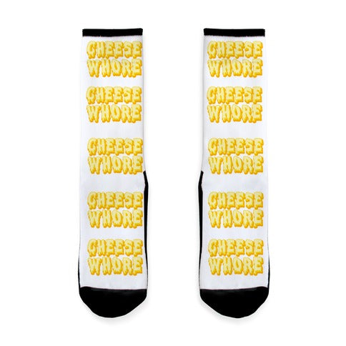 Cheese Whore Socks