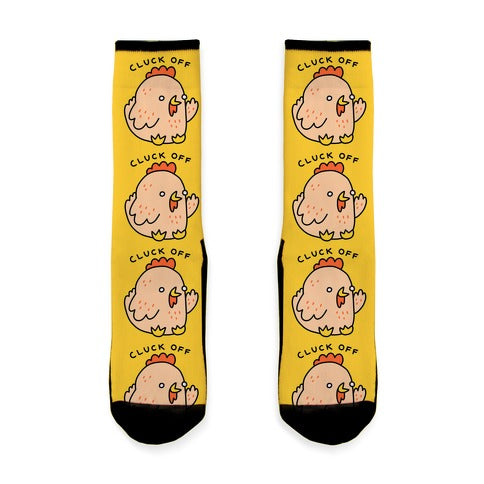 Cluck Off Chicken Socks