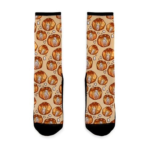 Cream Puff Vaginas Socks