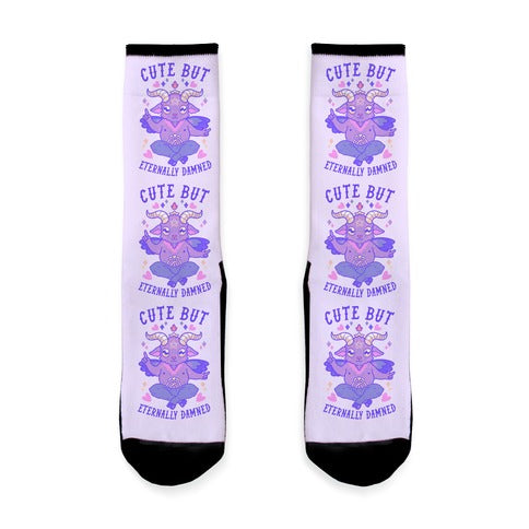 Cute But Eternally Damned Socks