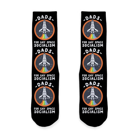 Dads For Gay Space Socialism Socks