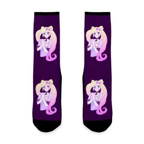 Dream Moon Parody Socks