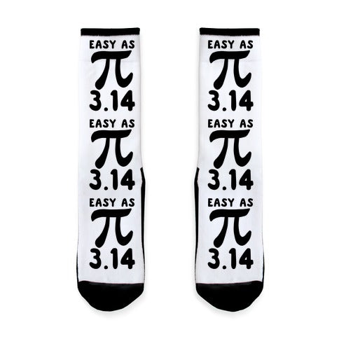 Easy as 3.14 - Pi Socks
