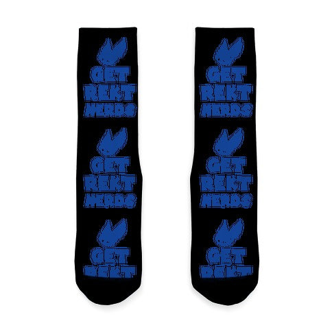 Get Rekt Nerds Socks