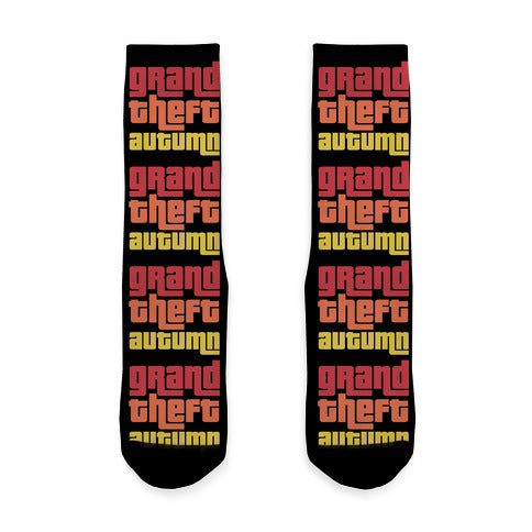 Grand Theft Autumn Socks