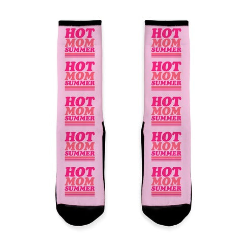 Hot Mom Summer Parody Socks
