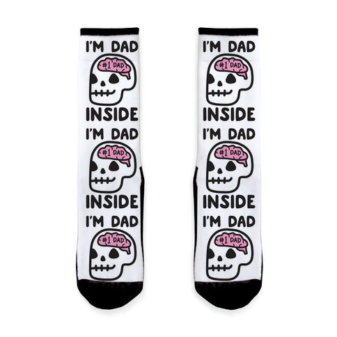 I'm Dad Inside Socks