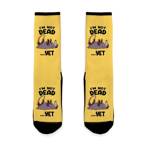 I'm Not Dead... Yet Socks