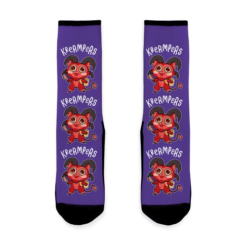 Krermpers Derpy Krampus Socks