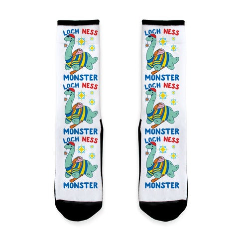 Loch NESS Monster Socks