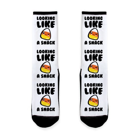 Looking Like A Snack Candy Corn  Socks