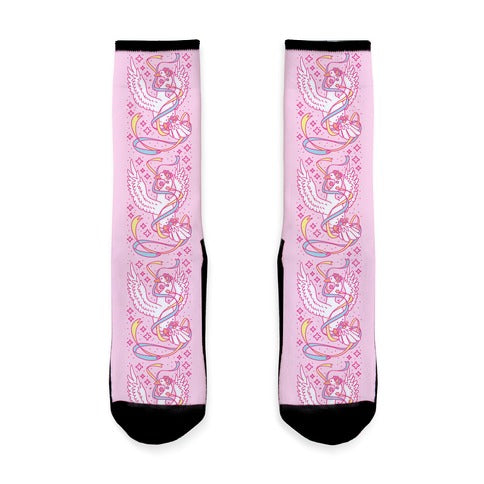 Magical Girl Goose Socks