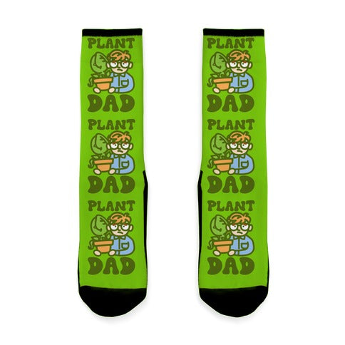 Plant Dad Parody Socks