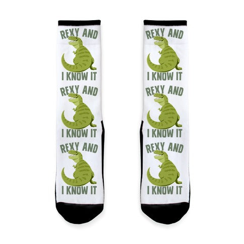 Rexy and I know it Socks