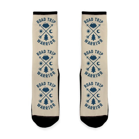 Road Trip Warrior Socks