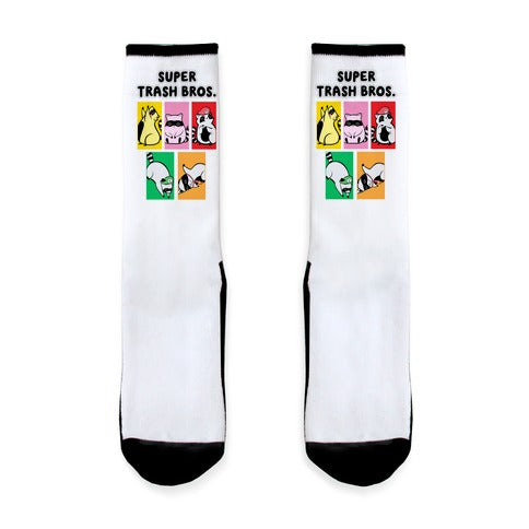 Super Trash Bros. Socks