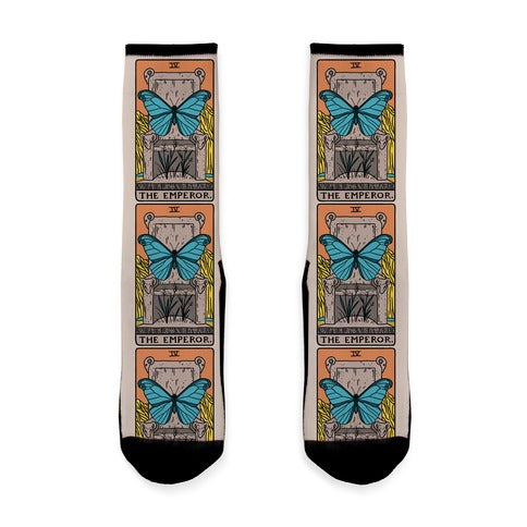 The Emperor Butterfly Tarot Socks