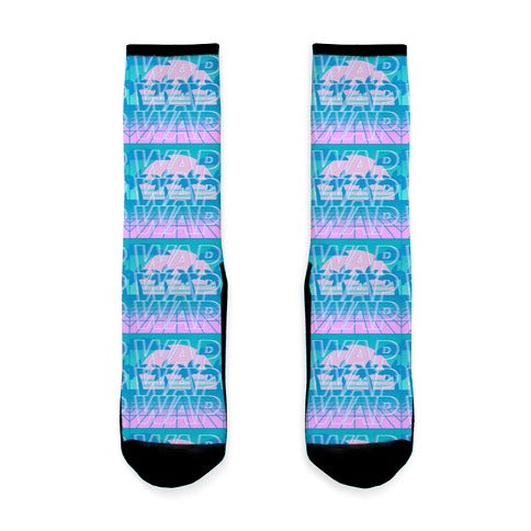 Vaporwave WAP Socks