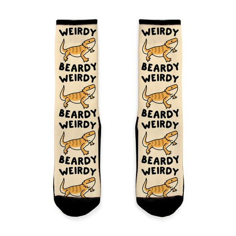 Weirdy Beardy Bearded Dragon Socks