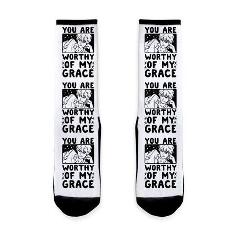 You Are Worthy of My Grace - Kaworu Socks