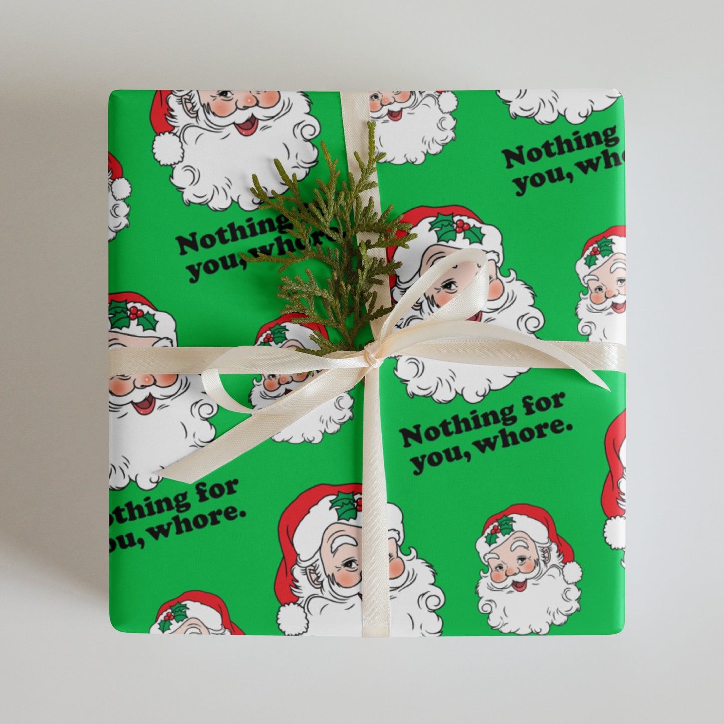 Nothing For You, Whore Wrapping Paper Sheets