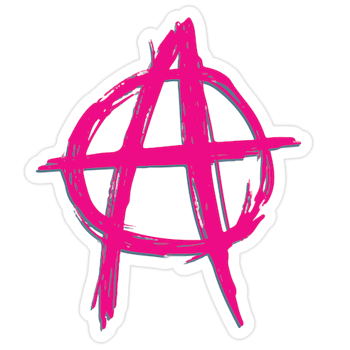 Anarchy Die Cut Sticker
