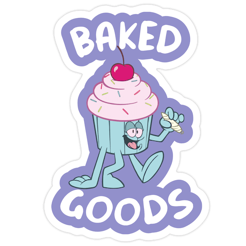 Baked Goods Die Cut Sticker