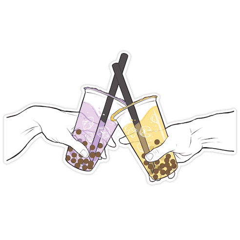 Boba is Life Die Cut Sticker