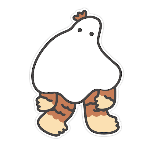 Boofoot Die Cut Sticker