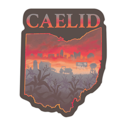Caelid Ohio Die Cut Sticker