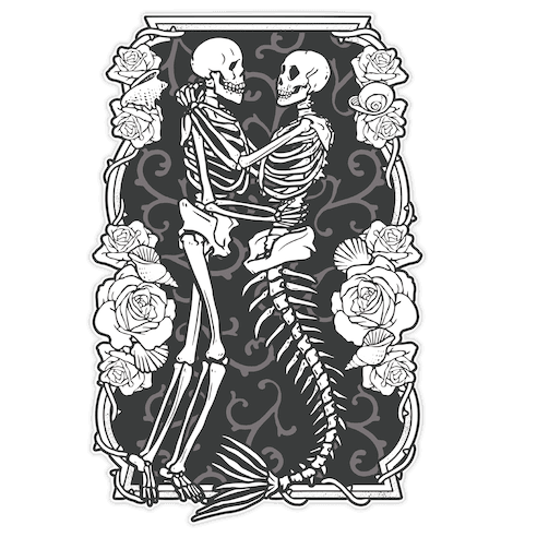 Deep Sea Love Affair Die Cut Sticker