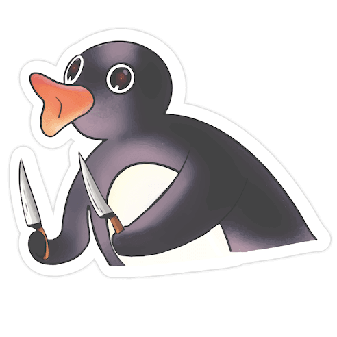 Don't Mess With The Noot Die Cut Sticker