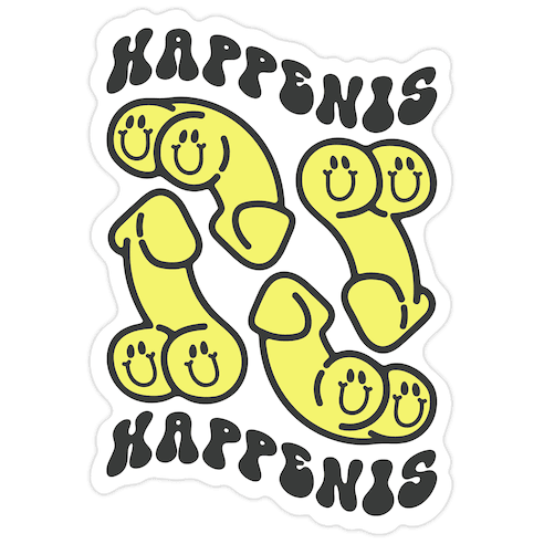 Happenis Die Cut Sticker