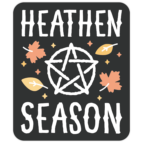 Heathen Season Die Cut Sticker