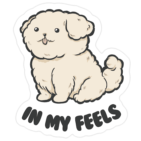 In My Feels Die Cut Sticker