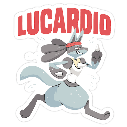 Lucardio Die Cut Sticker