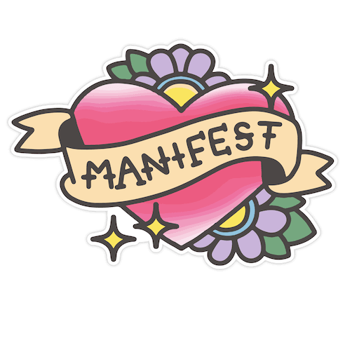 Manifest (Color) Die Cut Sticker