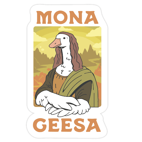 Mona Geesa Die Cut Sticker