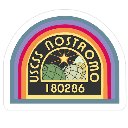Nostromo Crew Member Die Cut Sticker
