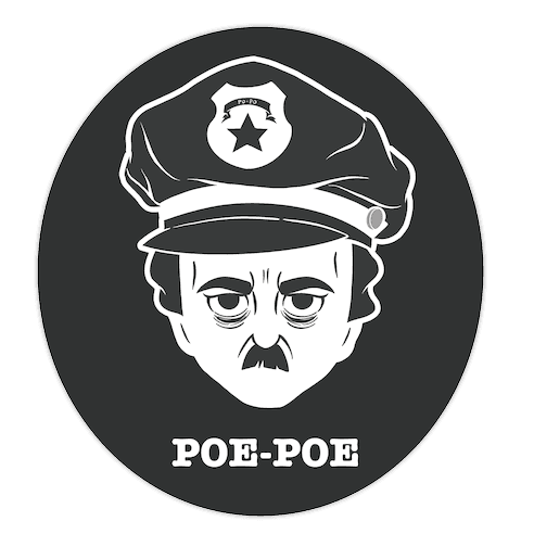 Poe-Poe Die Cut Sticker