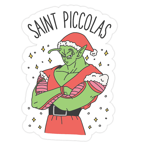 Saint Piccolas Die Cut Sticker