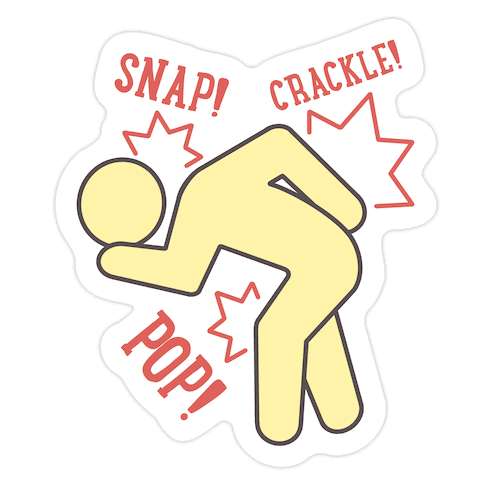 Snap Crackle Pop Die Cut Sticker