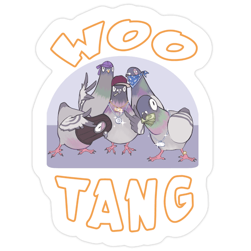 Woo Tang Die Cut Sticker