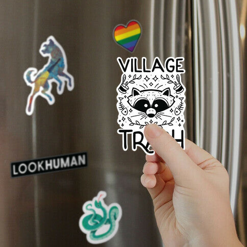 Village Trash Magnet