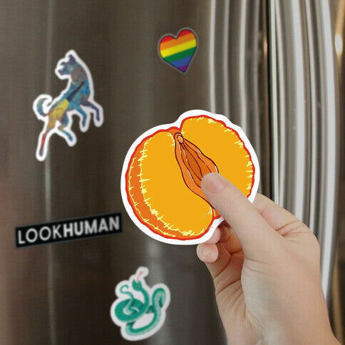 Fruity Vaginas Tangerine Magnet