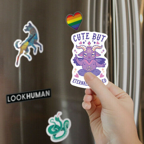Cute But Eternally Damned Magnet