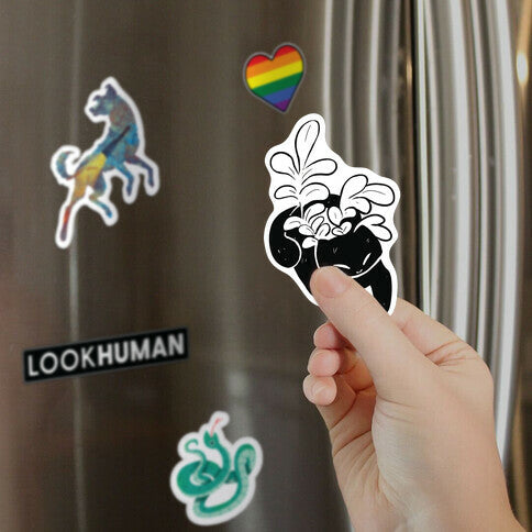 Succulent Cats Jade Magnet