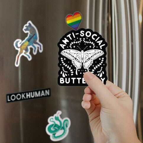 Anti-Social Butterfly Magnet