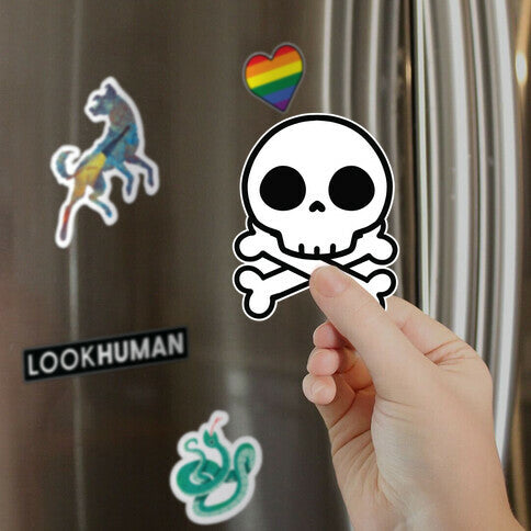 Kawaii Skull Magnet