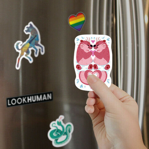 Otter Lovers Magnet